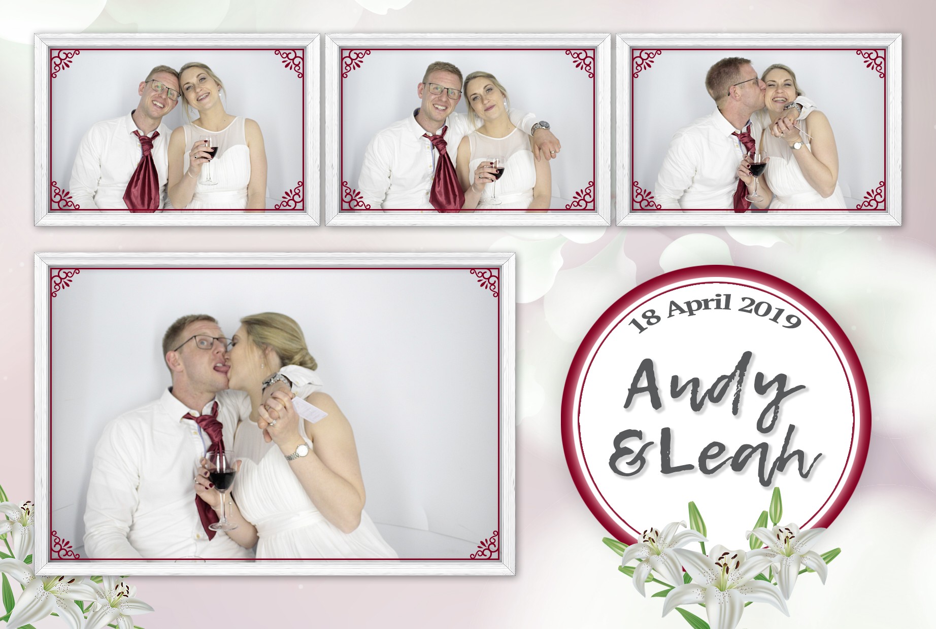 Andy & Leah's Wedding | View more photos from the event at gallery.myphotoboothexperience.co.uk/u/MyPhotoBoothExperienceLtd/Andy-Leahs-Wedding